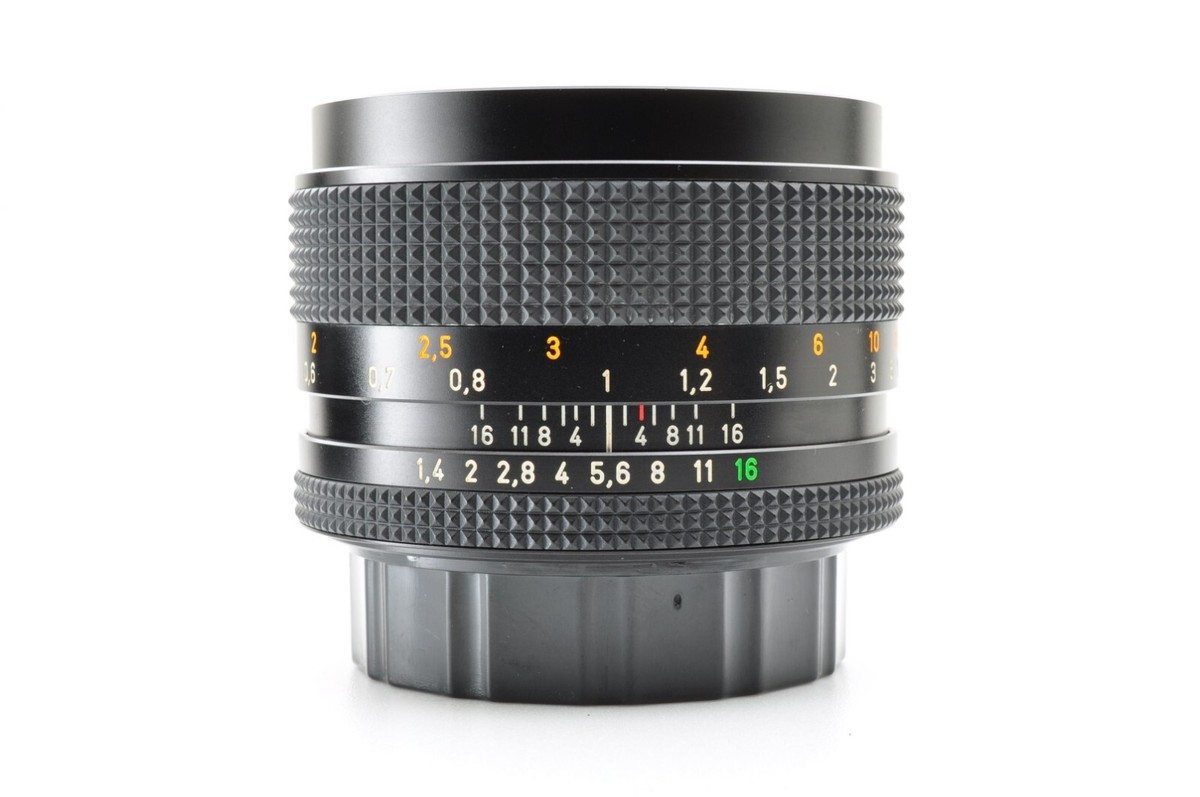 【良品】CONTAX Planar T*50mm F1.4 MMJ Contax Carl Zeiss Planar T* 50mm f/1.4 MMJ Near Mint MF Lens From