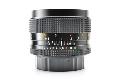 Contax Carl Zeiss Planar T* 50mm f/1.4 MMJ Near Mint MF Lens Contax Carl Zeiss Planar T* 50mm f/1.4 MMJ Near Mint MF Lens