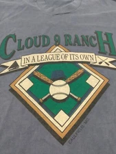 Vintage Hanes Cloud 9 Ranch In A League Of It's Own T-shirt Men's Size 2XL
