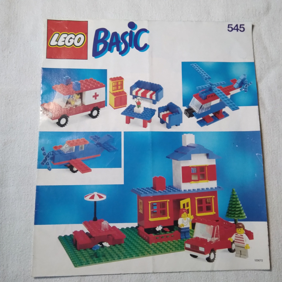 Lego Instruction Manual 545 Build-N-Store Chest No Bricks GUC | eBay