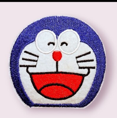 Iron On Patch-Crafts Material DIY Accessory-Doraemon Character Head-lei