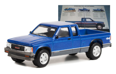 GreenLight 1:64 GMC A.S.S NEU Sonoma Pickup 1991 Just a Truck Vintage Ad Cars 8