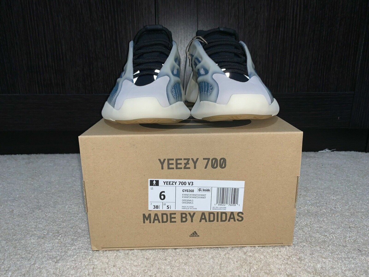 Adidas Yeezy Boost 700 v3 Kyanite Size 6 100% Authentic 