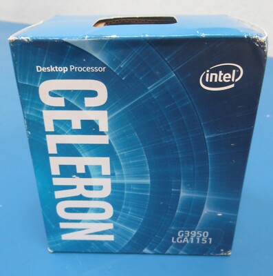 Intel Celeron G3950 Dual-Core 3.0 GHz LGA 1151 51W Desktop Processor (New)