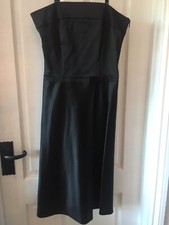 M & S Black Evening Dress Size 8