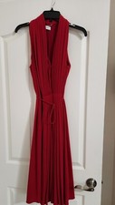 Vintage Calvin Klein - Size 12 - Red Cocktail Dress - only worn once