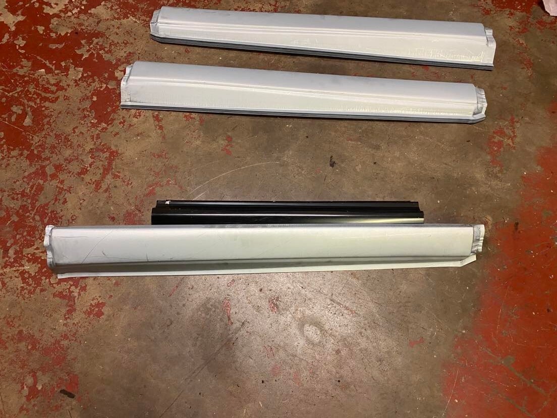 パーツ soala TOYOTA SUPRA MKIV NEW OUTER SILL PANELS ROCKER PANEL LH 93-02