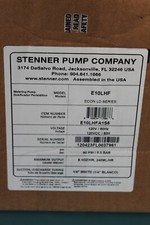 STENNER E10LHFA1S6 ECONO E10LHF LD METERING PUMP CHEMICAL FEEDER NEW OPEN BOX