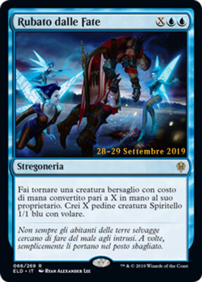 MTG STOLEN BY THE FAE FOIL EXC - VON FEEN GESTOHLEN - ELD_PRE - MAGIC