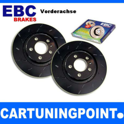 EBC Bremsscheiben VA Black Dash für Ford S-Max USR1500