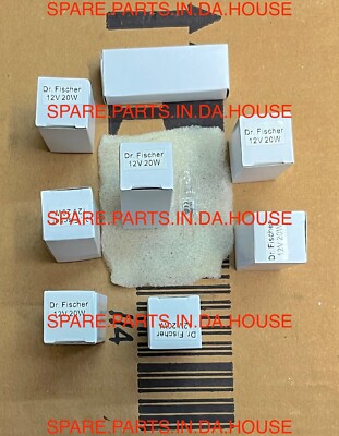 8 x Bosch Rangehood Halogen Lamp Light Bulb Globe DKE957DAU/01 DKE957DAU/02