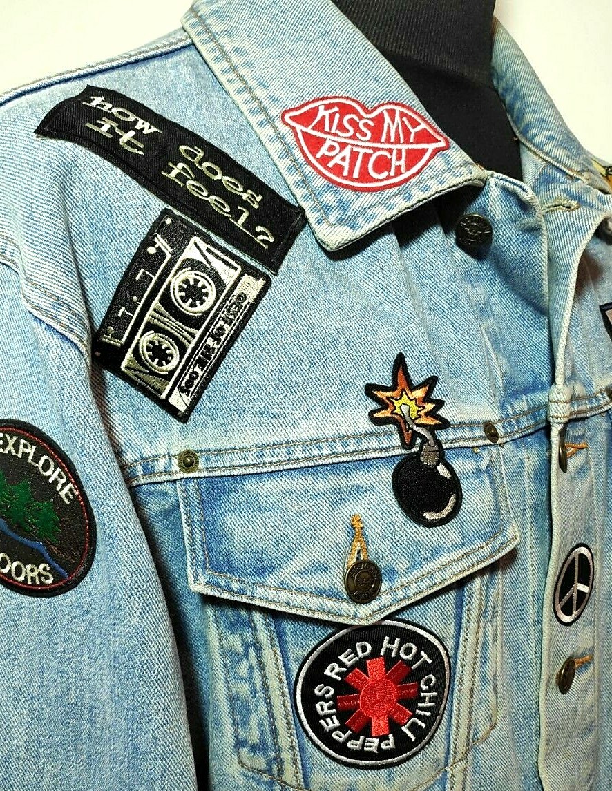 Armani jeans jacket アルマーニ Denim jacket with logo band brand EMPORIO ARMANI