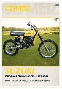 Clymer Suzuki Repair Manual M371 27-M371 462371 27-M371 