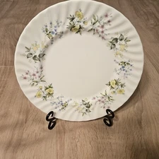 Vintage Minton Spring Valley Fine Bone China Dinner Plates 10.5 Inches width x4