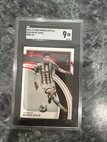 Matias Soule [Ruby] #105 2022 Panini Immaculate Collection card