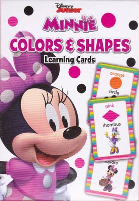 Cards Learning DISNEY MINNIE MOUSE Colors & Shapes Educational Game ...