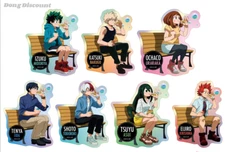 My Hero Academia Anime Figure Model Table Acrylic Standing Decor Holiday Gift