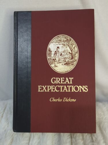 Great Expectations By Charles Dickens 1985 copertina rigida aggiunta digest - Foto 1 di 12