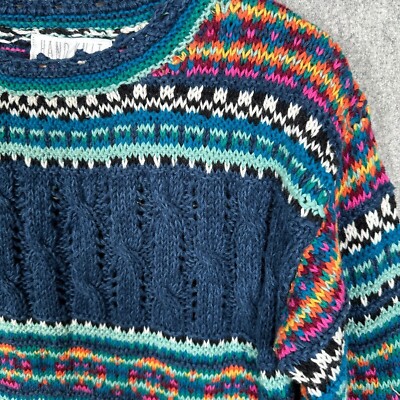 Vintage The Limited Petite Small Womens Sweater Hand Knit