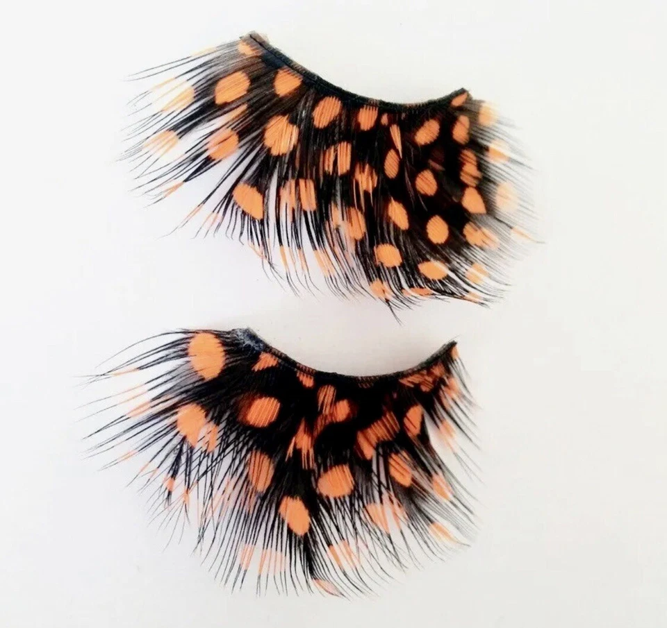 HUDABEAUTY~PLUMAS~Pestañas postizas - Natural Hecho a mano~1 paquete-1 par. NUEVO Foto 3 de 4