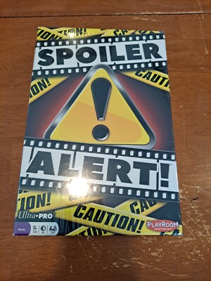 Spoiler Alert! Card Guessing Game 2+ Players Brand NEW Sealed Family Game Night