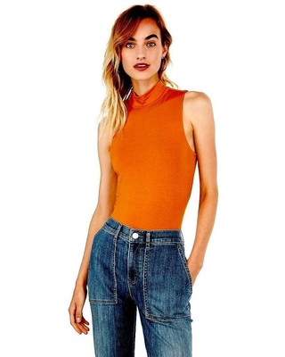 express mock neck tank