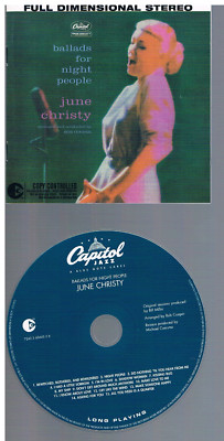 June Christy: ''Ballads for Night People'', Top CD