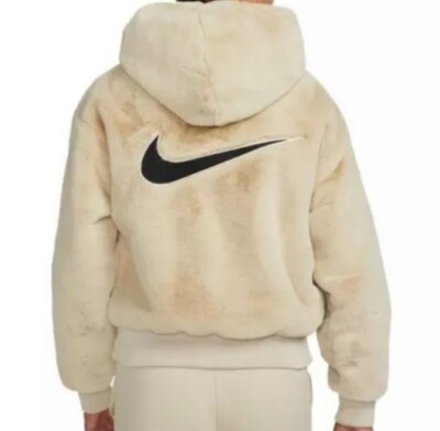 2021FW【ナイキ】Essentials Women's Faux Fur Jacket 3 Colors Nike Sportswear Essentials Women's Faux Fur Jacket