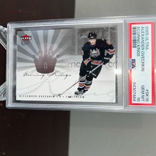 2005-06 Fleer Ultra Alexander Ovechkin Scoring Kings #SK18 Capitals PSA 10