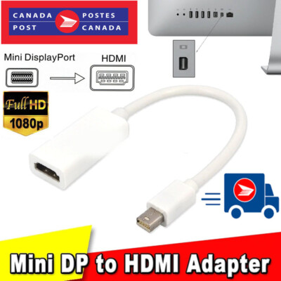 Mini Display Port to HDMI Adapter Cable For MacBook Pro iMac