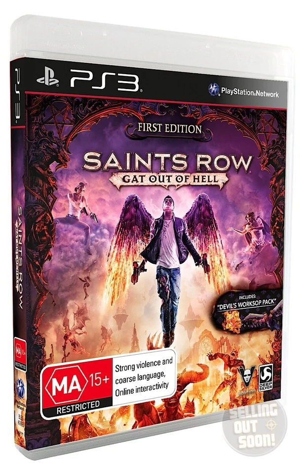 Saints Row IV 4 Gat Out Of Hell PS3 (New, RARE Typo) MISSPELLED 1st Edition Game - Bild 2 von 4
