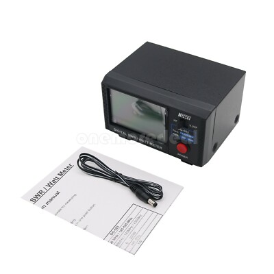 3.5'' LCD Digital SWR WATT Meter for Two-Way Radios Walkie Talkie DG-503 US Stock