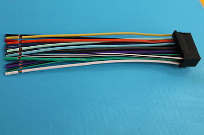Wire Harness for SONY CDX-GT520 CDX-CA700X CDX-1200 CDX-F5700 CDX-GT40U NEW #L