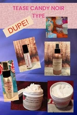 TEASE CANDY NOIRS  Perfume, roll on, EDP, Goat Milk, Lotion,  FREE SHIPPING!