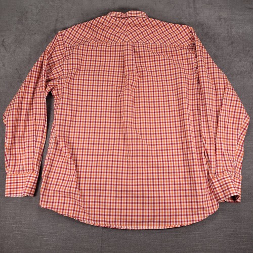 PB Harrington Gamecocks Cocky USC Gingham Button Down Shirt Embroidered Mens Lg - Picture 14 of 14