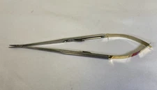 SSI Ultra 32-490 Jacobson T/C Needle Holder Straight w/ Lock Round Handle 8.25"