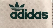 Original Vintage adidas Green Mini Iron On Transfer