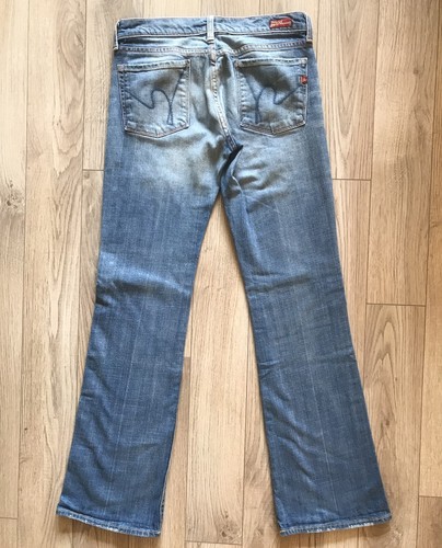 Citizens of Humanity 28 Jeans Kelly #001 Low Waist Bootcut Jerome Dahan 30 X 32 - Picture 8 of 11
