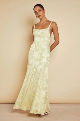 Misspap Yellow Maxi Dress