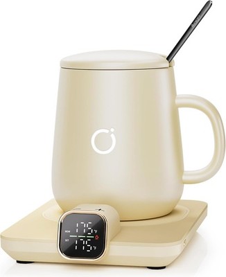  Coffee cup insulation set, smart heating cup with temperature control