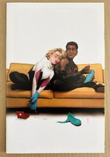 Amazing Spider-Man #41 Miguel Mercado Exclusive Virgin Variant 2024 Miles & Gwen