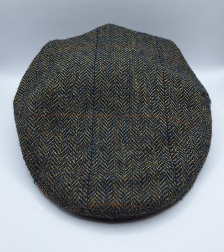 Shandon IRELAND Newsboy Cap Mens Wool Cabbie Hat Size Large Made In Ireland - Picture 1 of 12
