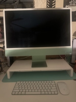Apple iMac 24'' (256GB SSD, Apple M1, 3.20GHz, 8GB, 8-Core GPU) Green - MGPH3LL/A