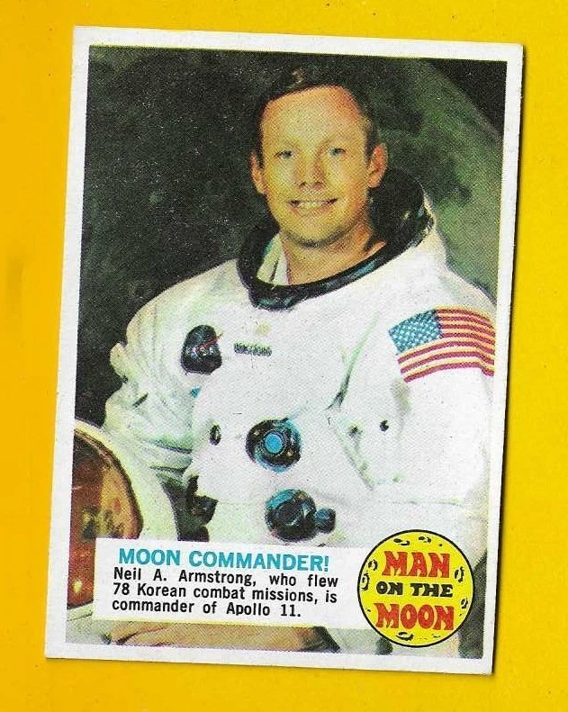 Man On The Moon In Vintage Non-Sport Trading Cards for sale | eBay
