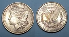 SILVER! SILVER! SILVER! 1886 MORGAN SILVER DOLLAR CHOICE UNC TONED #557-163