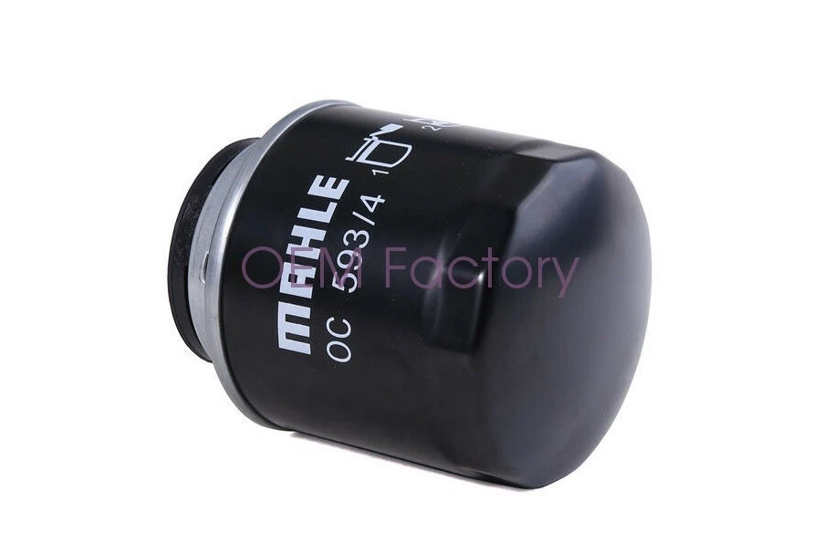 03C115561D OEM 2 PCS MAHLE Engine Oil Filter for VW CC Golf Skoda AUDI A1 A3 Foto 2 de 4