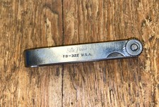 BLUE POINT FB-322 FEELER GAUGE SET GARAGE MECHANICS ENGINEERS VINTAGE OLD TOOLS