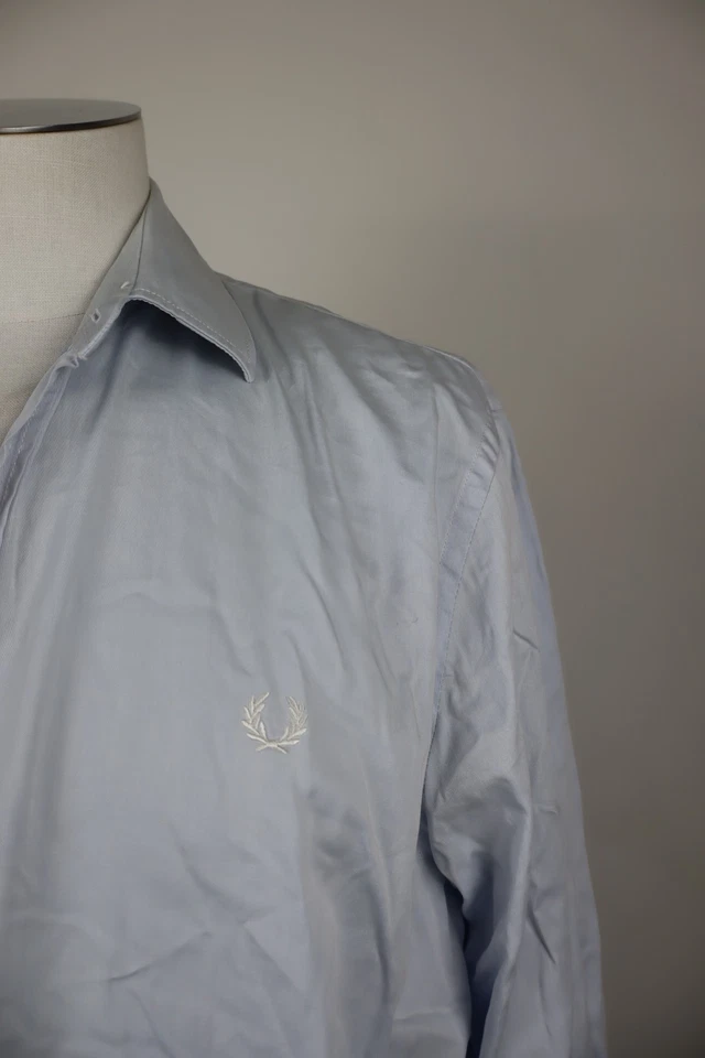 Fred Perry 男式衬衫 XL 码男式休闲复古衬衫棉标志 — 第 2/4 张图片