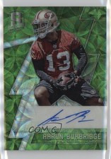 2016 Panini Spectra Rookie Auto Neon Green 16/25 Aaron Burbridge #213 Auto 0v0