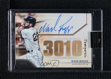 2020 Topps Luminaries Hit Kings Auto 14/15 Wade Boggs #HK-WB Auto HOF 04cw